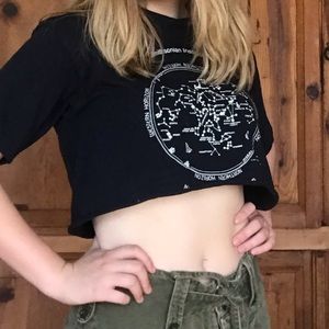 Zodiac star crop top